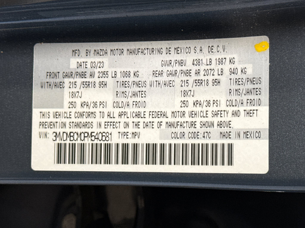 Certified 2023 MAZDA CX-30 AWD 2.5 S w/ Preferred Package image 29
