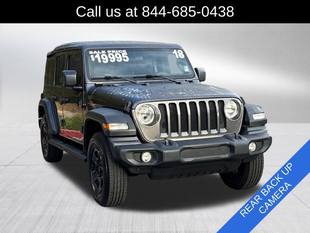 Used 2018 Jeep Wrangler Unlimited Sport AWD/4WD image 3