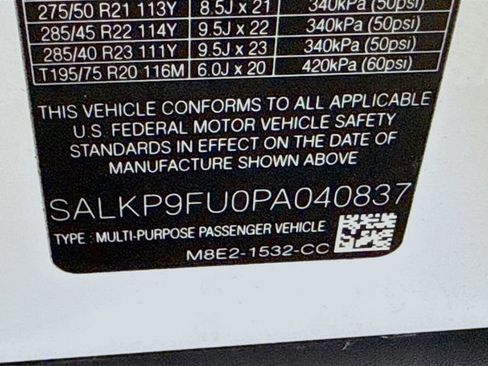 Certified 2023 Land Rover Range Rover SE AWD/4WD image 34