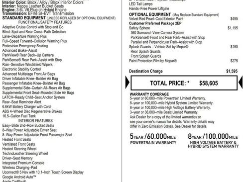Used 2023 Chrysler Pacifica Limited FWD image 9