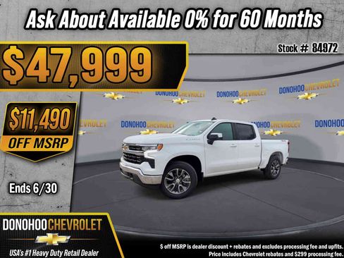 New 2026 Chevrolet Silverado 1500 LT AWD/4WD image 1