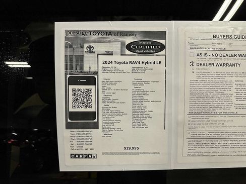 Certified 2024 Toyota RAV4 LE AWD/4WD image 13