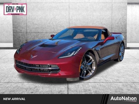 Used 2016 Chevrolet Corvette Stingray Convertible w/ 3LT Preferred Equipment Group image 1
