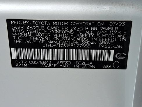 Used 2023 Lexus IS 300 w/ Premium Package RWD image 37