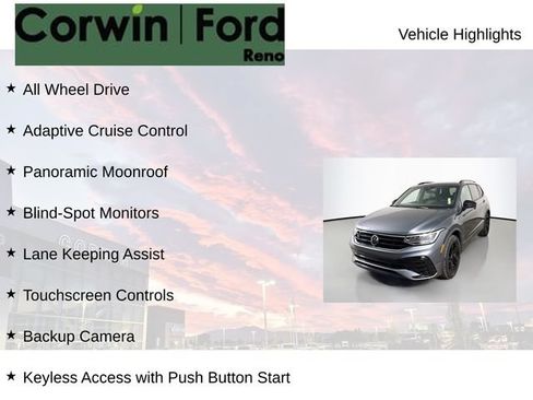 Used 2024 Volkswagen Tiguan SE R-Line AWD/4WD image 8