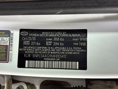 Used 2021 Hyundai Elantra SEL w/ Convenience Package image 23