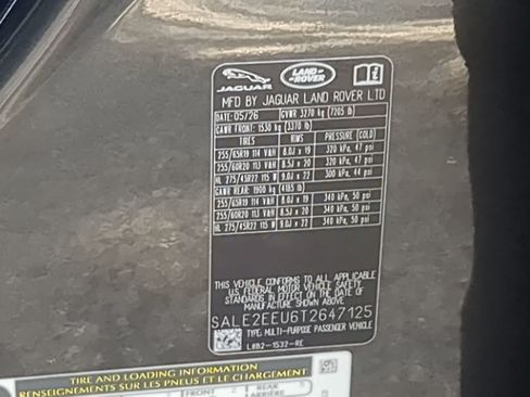 New 2026 Land Rover Defender 110 X-Dynamic SE AWD/4WD image 39