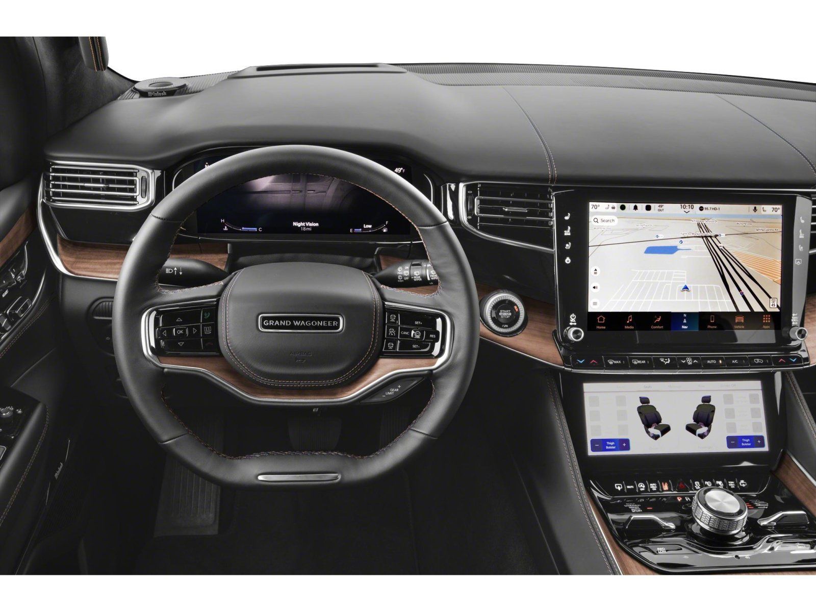 Used 2024 Jeep Grand Wagoneer Series II Obsidian w/ Quick Order Packagew 28T AWD/4WD image 4