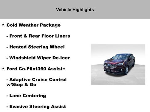 Used 2019 Ford Edge SEL w/ Equipment Group 201A AWD/4WD image 15