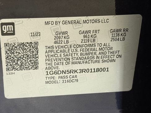 Certified 2024 Cadillac CT5 Premium Luxury w/ Climate Package image 20