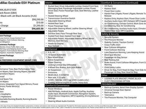 Used 2020 Cadillac Escalade ESV Platinum image 31