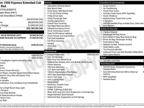 Used 2018 RAM 1500 Express w/ Express Value Package image 21