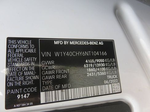 Used 2022 Mercedes-Benz Sprinter 2500 image 26