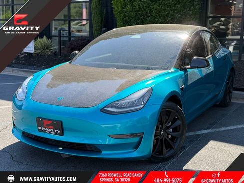 Used 2020 Tesla Model 3 Long Range AWD/4WD image 1