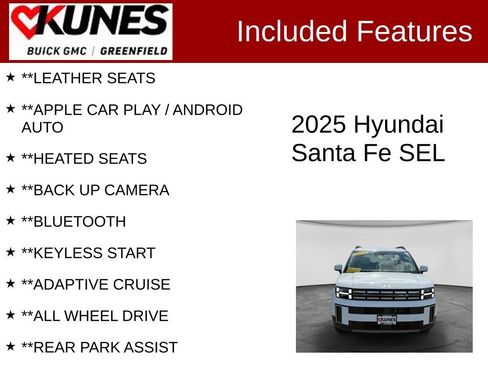 Used 2025 Hyundai Santa Fe SEL AWD/4WD image 2