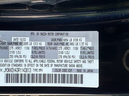 Used 2024 MAZDA CX-90 Plug-In Hybrid w/ Premium Plus AWD/4WD image 16