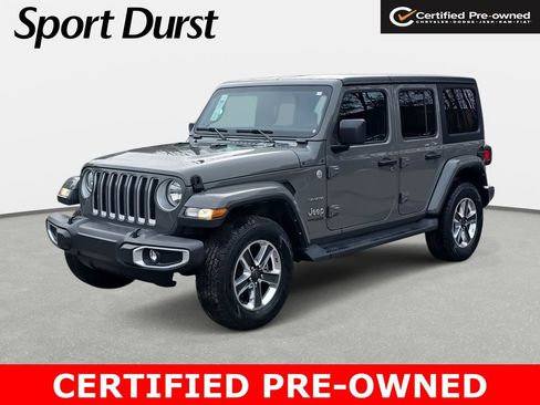 Used 2022 Jeep Wrangler Unlimited Sahara w/ Cold Weather Group image 2