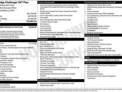 Used 2018 Dodge Challenger SXT Plus image 11