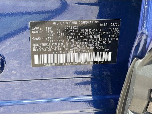 New 2026 Subaru Forester Sport w/ Onyx Edition AWD/4WD image 41
