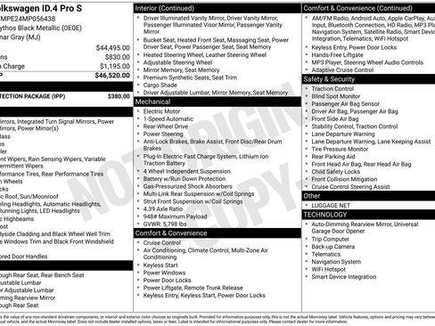 Used 2021 Volkswagen ID.4 Pro S w/ ID.4 Protection Package image 6