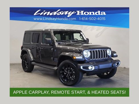 Used 2025 Jeep Wrangler Unlimited Sahara AWD/4WD image 1