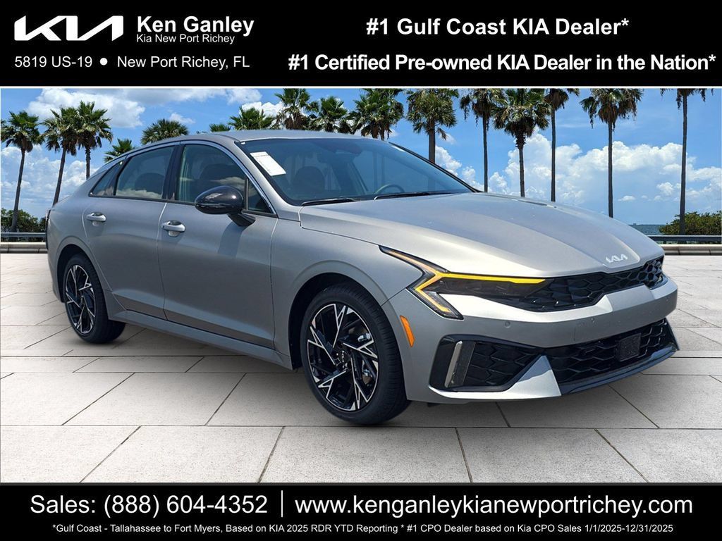 New 2026 Kia K5 GT-Line w/ GT-Line Red Interior Package FWD image 1