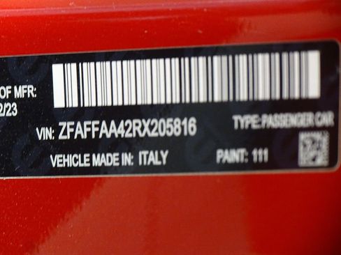 Used 2024 FIAT 500 e (RED) image 20