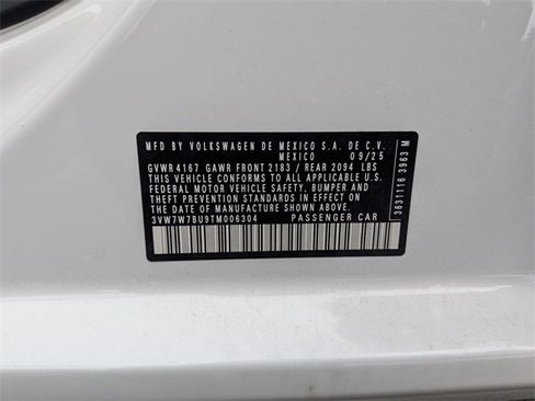 New 2026 Volkswagen Jetta SE image 35