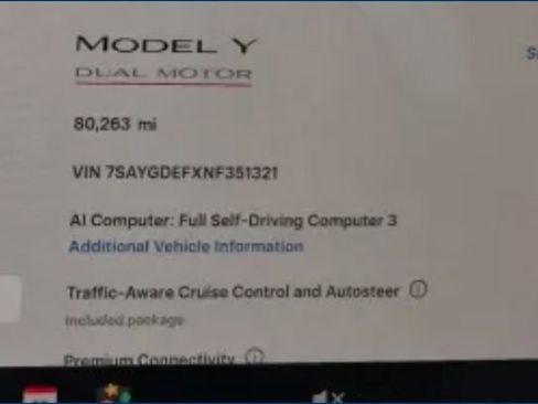 Used 2022 Tesla Model Y Performance AWD/4WD image 7