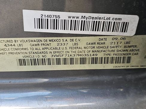 Used 2007 Volkswagen Jetta 2.5 image 20