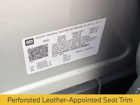 Used 2024 Chevrolet Equinox RS w/ RS Leather Package FWD image 29
