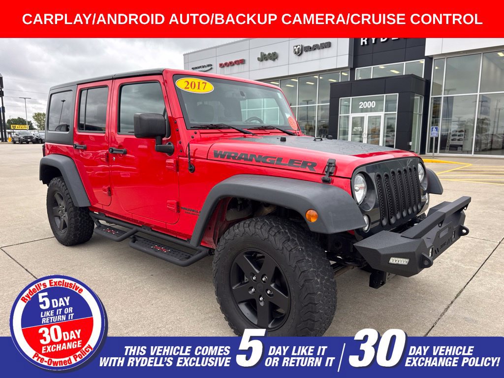 Used 2017 Jeep Wrangler Unlimited Sport AWD/4WD image 1