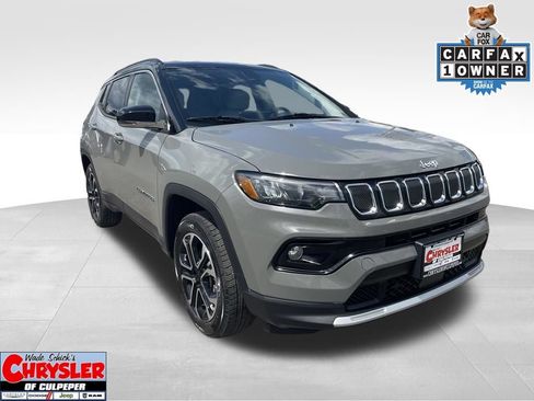 Used 2022 Jeep Compass Limited AWD/4WD image 1