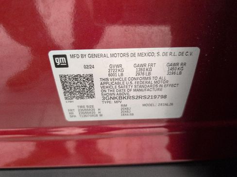 Used 2024 Chevrolet Blazer RS w/ Driver Confidence II Package AWD/4WD image 27