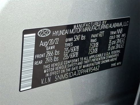 Used 2023 Hyundai Santa Fe SE w/ Cargo Package image 26