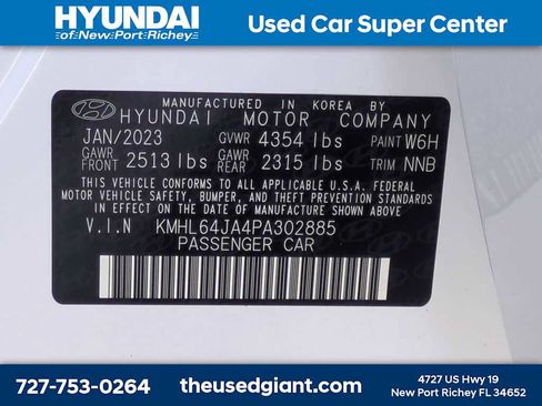 Certified 2023 Hyundai Sonata SEL FWD image 32
