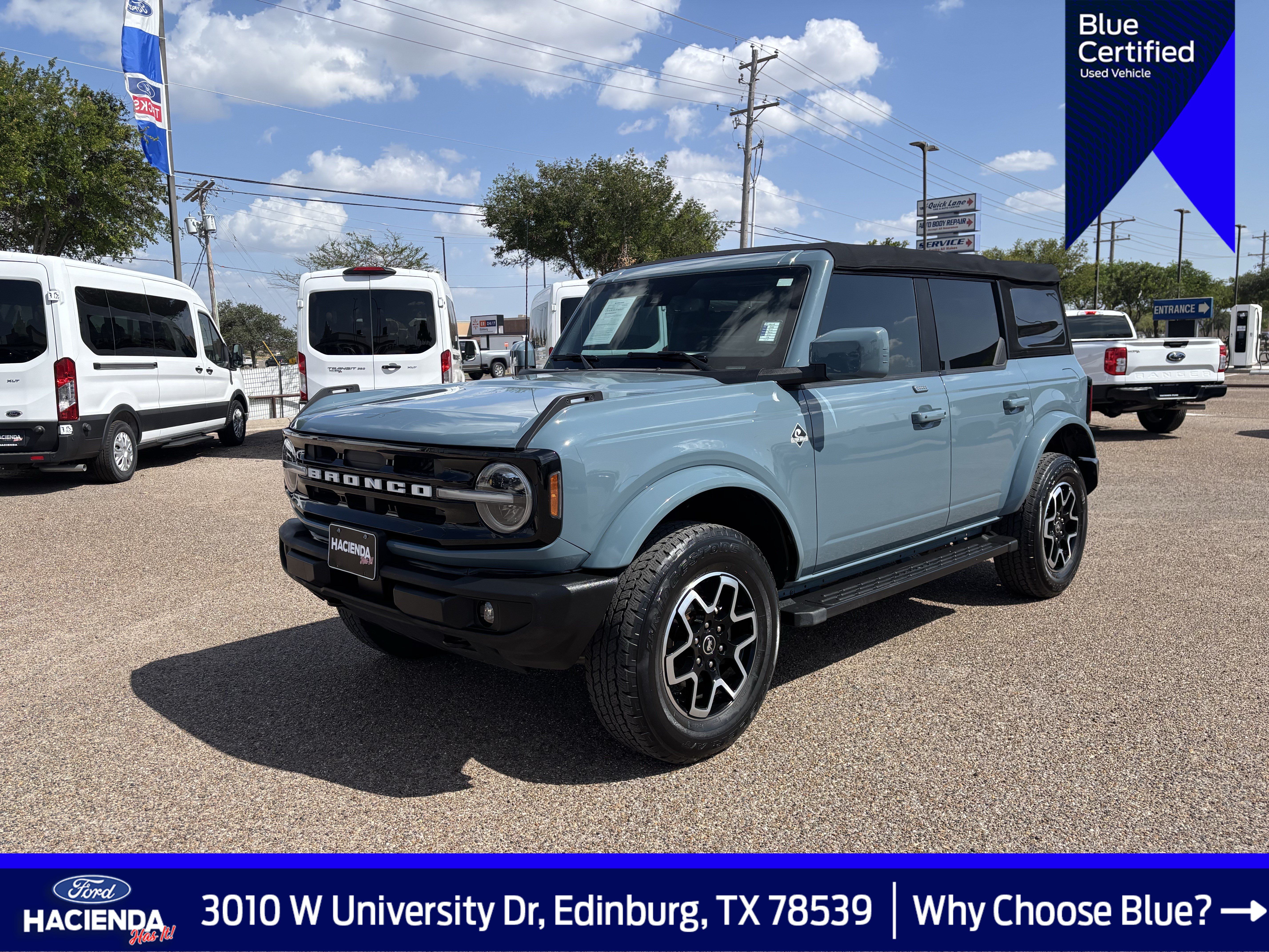 Certified 2022 Ford Bronco Outer Banks AWD/4WD image 1