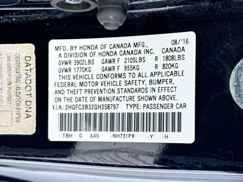 Used 2016 Honda Civic EX-T image 33