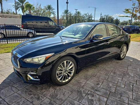 Certified 2023 INFINITI Q50 Luxe w/ Cargo Package image 7