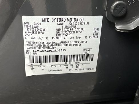 Used 2020 Lincoln Aviator Black Label w/ Dynamic Handling Package image 20