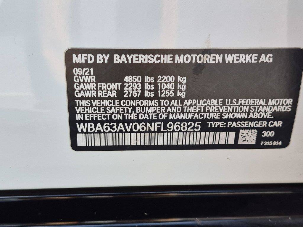 Used 2022 BMW 430i Gran Coupe w/ Convenience Package RWD image 33