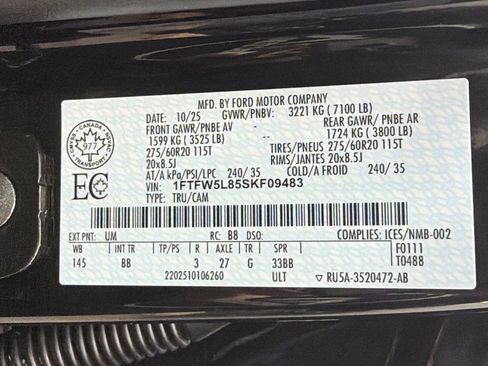 Used 2025 Ford F150 Lariat image 42