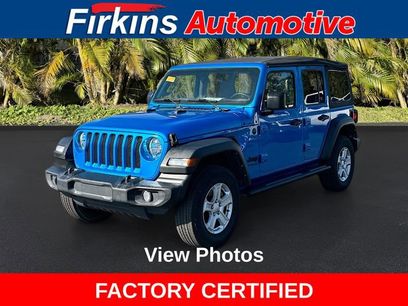 Used 2022 Jeep Wrangler Unlimited Sport
