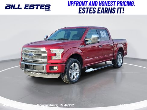 Used 2015 Ford F150 Platinum w/ Equipment Group 701A Luxury image 1