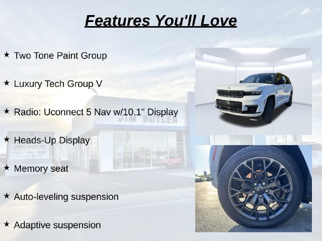 Used 2023 Jeep Grand Cherokee L Summit w/ Advanced Protech Group IV AWD/4WD image 16