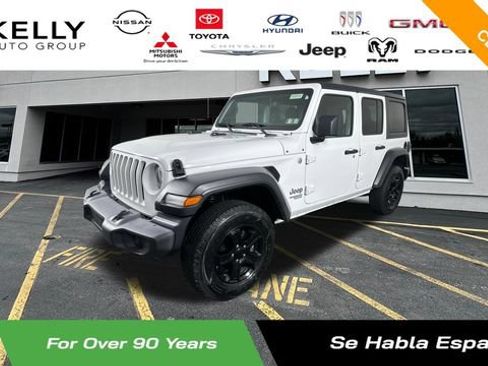 Certified 2020 Jeep Wrangler Unlimited Sport S AWD/4WD image 1