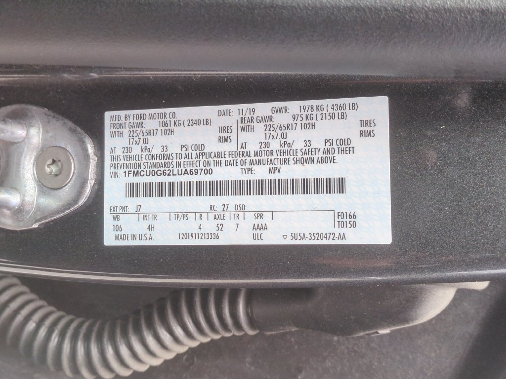 Used 2020 Ford Escape SE FWD image 23