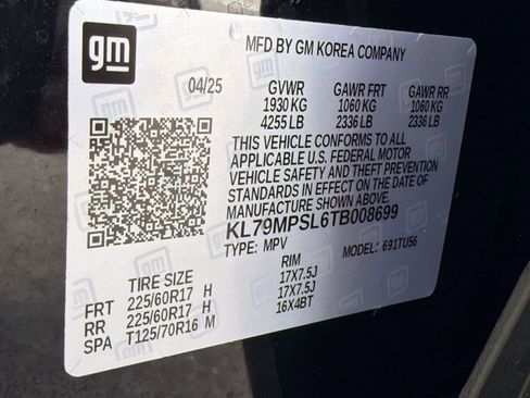 Certified 2026 Chevrolet TrailBlazer LT w/ Convenience Package FWD image 19