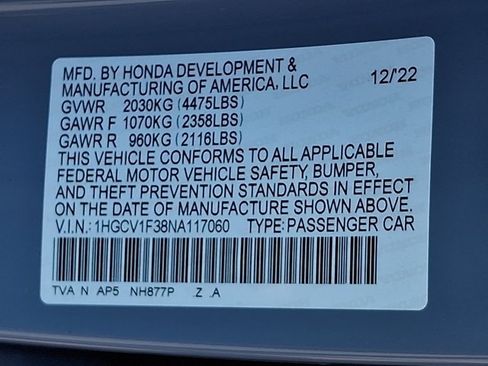 Used 2022 Honda Accord Sport image 26