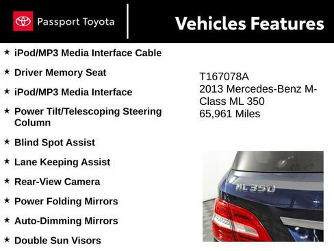 Used 2013 Mercedes-Benz ML 350 4MATIC image 10